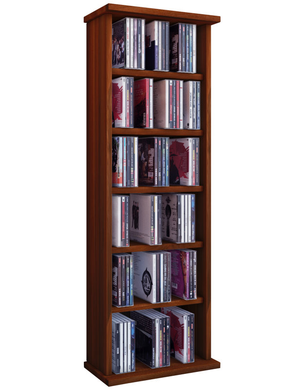 92 cm H Multimedia Storage, Core Walnut