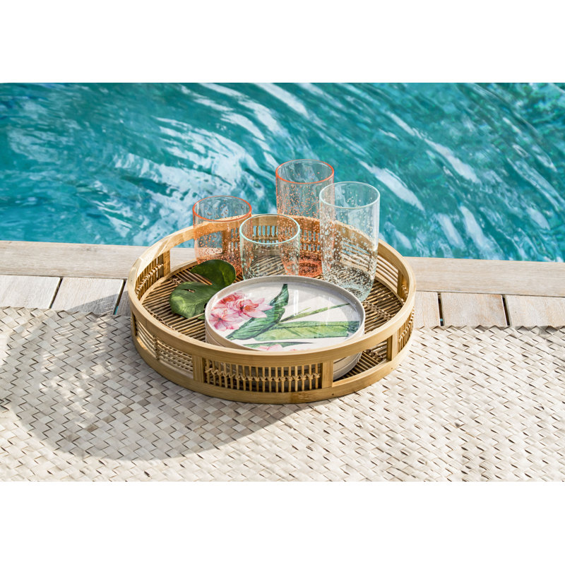 Haruto Tropical 4 Piece Salad Plate