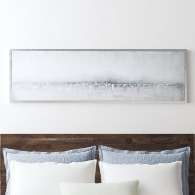 Silver Shores Hand Painted Canvas