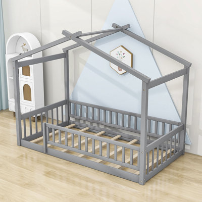 Waford Wood House Bed by Gracie Oaks