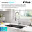 KRAUS Bolden Commercial Style 2-Function Single Handle Pull Down Kitchen Faucet-99355383