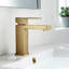 Robinet de salle de bain à un trou cubique avec ensemble de bonde optionnel-48024400-116469082