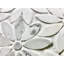 Carrelage mural de cuisine et salle de bain décoratif en marbre à bordure pressée en marbre 12 po x 12 po Tuscany-36946795