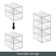 2-Drawer Stackable Organizer - Pull-Out Sliding Storage Drawers for Kitchen or Pantry - Clear