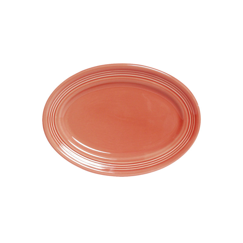 Plateau Concentrix, Rosé, H 0,75 po x l 9,75 po x P 6,5 po