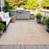 Machine Washable Indoor/Outdoor Xhevrie Orange Rug