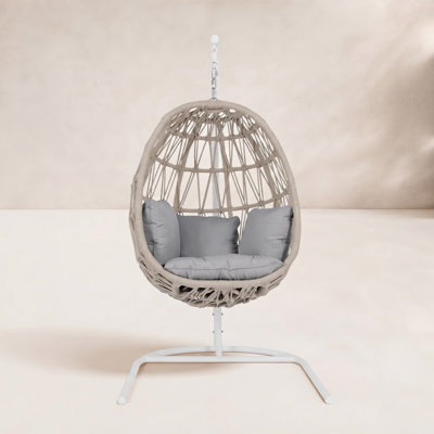 Milano 1 Person Sunbrella® Egg Chair with Stand