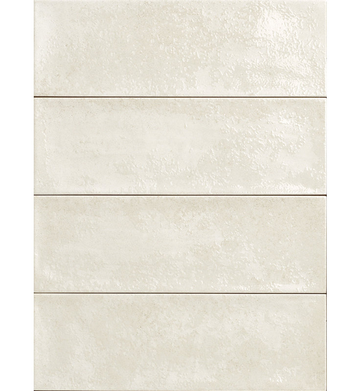 Venezia 4" x 12" Ceramic Wall Tile, White