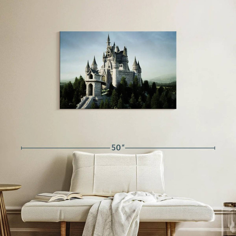 Château de conte de fées Lilie, H 24 po x l 36 po