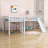 Farand Twin Size L-Shaped Loft Bed With Ladder And Slide-878364776