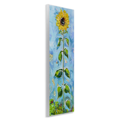  Art mural de tournesol haut par Estelle Grengs