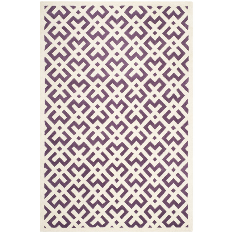 Teresita Hand Tufted Wool Geometric Rug