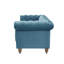 Causeuse Chesterfield en lin Elegance pour chambre à coucher Elina-89994985
