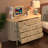 8 Drawers Dresser With Doors, Fluted Chest Of Drawers, Farmhouse Clothes Storage Organizer For Bedroom-1319849972