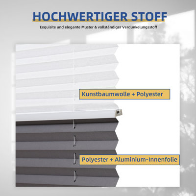 Blackout Pleated Blind