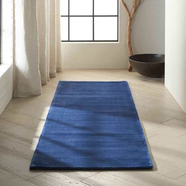Lunar Solid Colour Hand Woven Area Rug