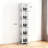 5-Tier Display Cabinet With Acrylic Flip Up Door, Curio Cabinet Collection Storage Organizer Showcase