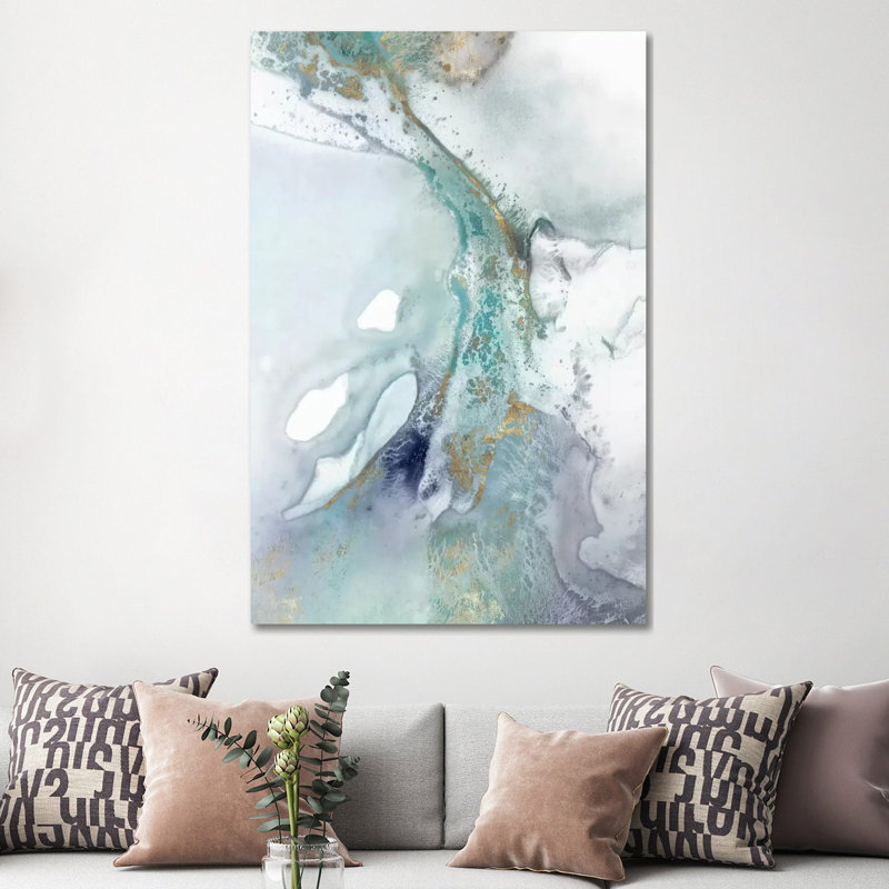 Blotting II by Isabelle Z - Print on Canvas, Wrapped Canvas, 152.5 cm H x 101.5 cm W x 3.175 cm D