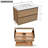 Wall-mounted Bath Vanity With Engineered Marble Top-1521156172-1521156162