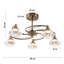 Aldiana Glass Semi Flush Mount-11362595
