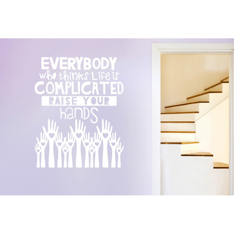 Wall Decal, White, Large