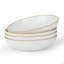 Ensemble de 4 grandes assiettes à pâtes Kellison Latitude Run-12832025