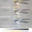 Taron Ceiling Fan with Light Kit