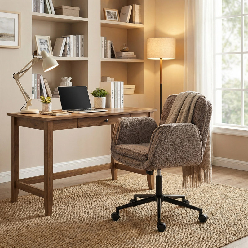 Ergonomic Office Chair with Adjustable Armrests & Reclining Function