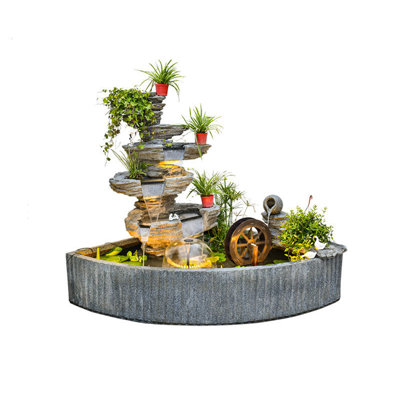 62.99"Rockeries, waterfalls, fountains, fish tanks and decorative items