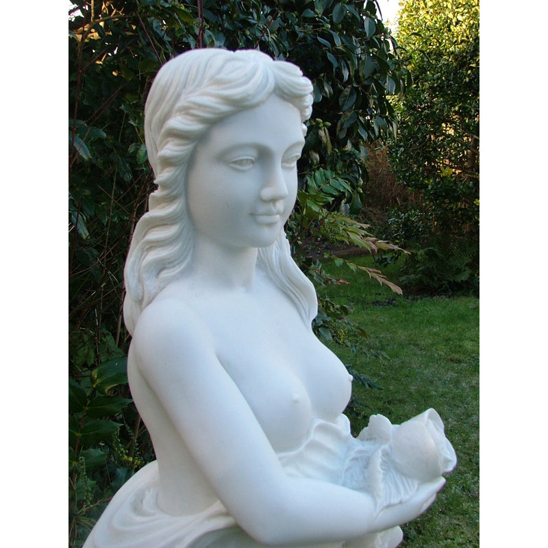  Iris Statue, 82cm H x 29cm W x 25.5cm D