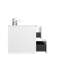 Meuble-lavabo double 60 po avec tiroirs Megsed R-2101613541-2101613539