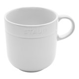 16 oz. White Ceramic Coffee Mug, Set of 4