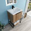 Ensemble de meuble-lavabo simple 24 po Dejana-190922782-190922777