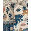 Tapis unique noué à la main Raffin - ivoire 8 pi 11 po x 11 pi 10 po Raffin