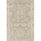 Hand Knotted Wool Geometric Area Rug