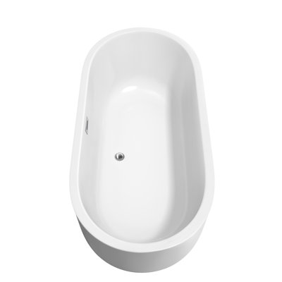 Juliette 67'' x 31.5'' Soaking Acrylic Bathtub