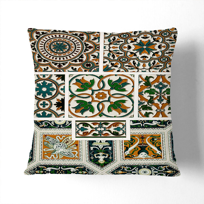 Patchwork Square Cushion, 40 x 40 cm