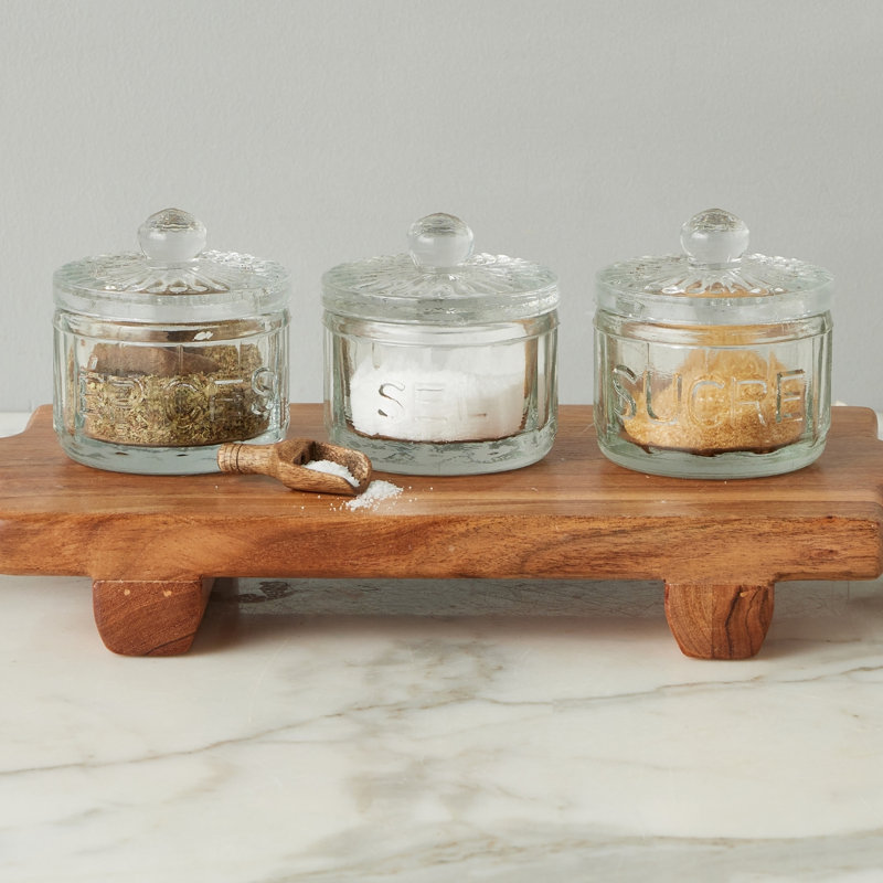 Bistro Glass Salt Cellar