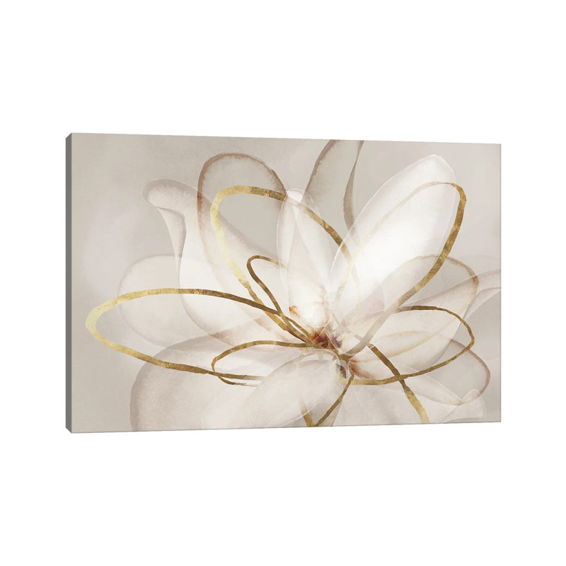 " Transparent Beauty III " by Eva Watts, Wrapped Canvas, 32" H x 48" W, No Frame