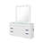 White Vanity Set With Stool