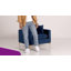 Fauteuil large en velours Naomi-1805966674
