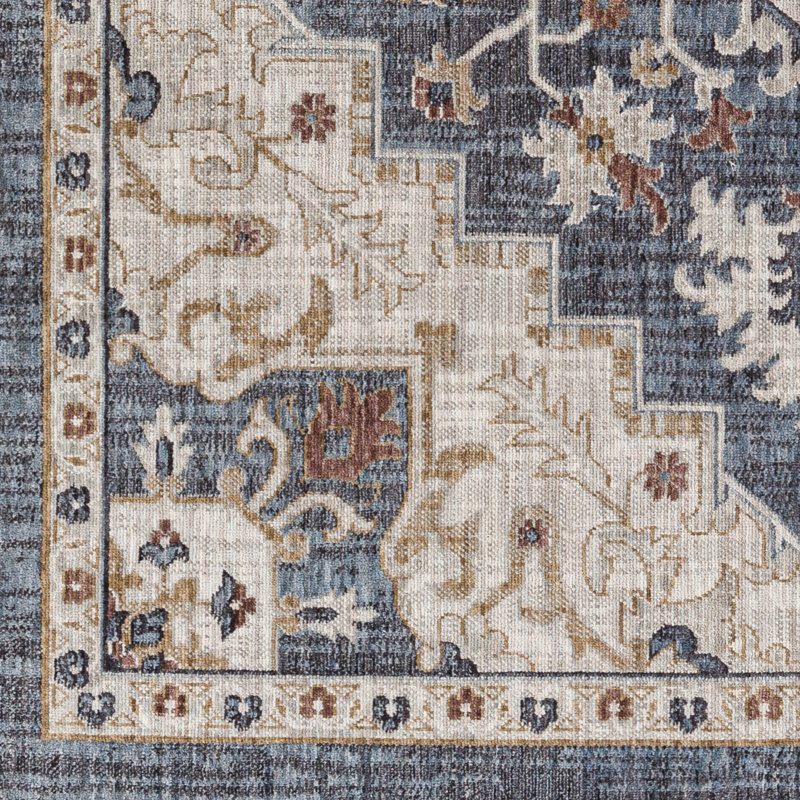 Oriental Indoor / Outdoor Rug, Rectangle 7'10" x 10'