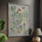 Organic Study I Framed Print - Solid Wood 49159-1984009865