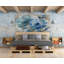 Blue duo-reproduction d’art sur toile-38029053