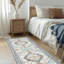 Oriental Area Rug, Vintage Low Pile Non-Slip Machine Washable Area Rug-629122361-711819489