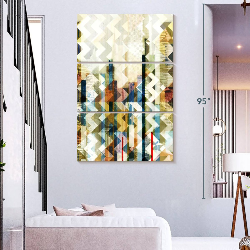Avery Urban Chevron I, H 74 po x l 48 po