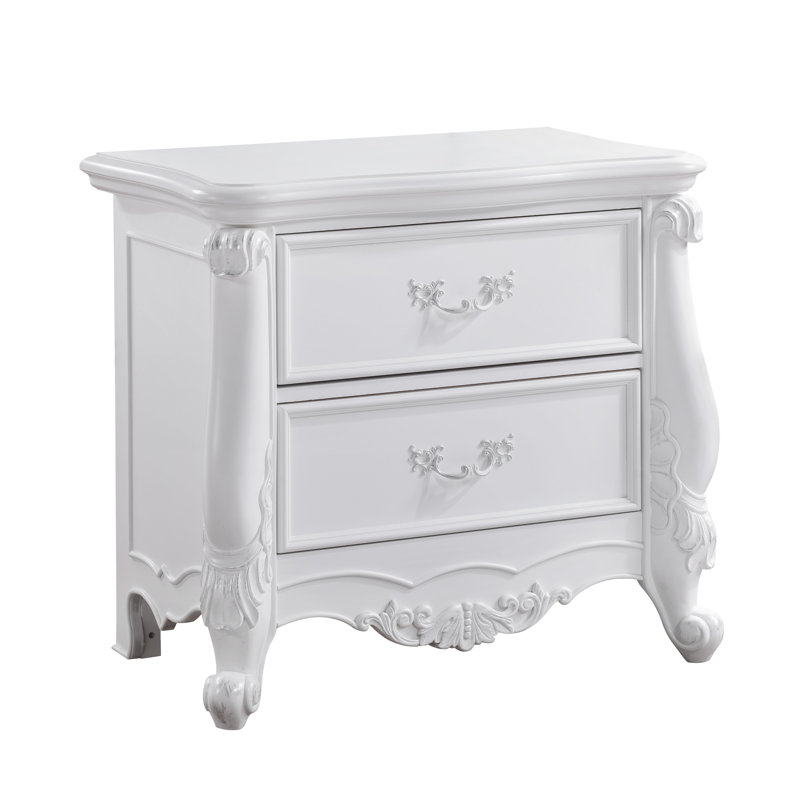Commode en bois 2 tiroirs Craig
