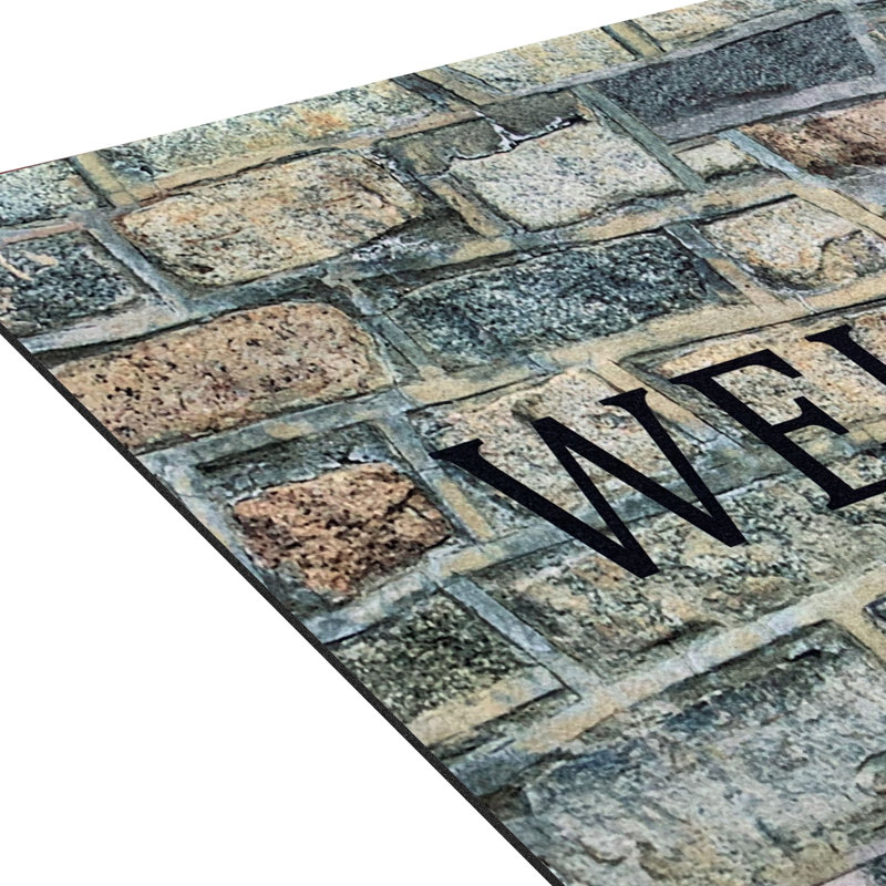 Tapis d'extérieur antidérapant Clarena 30 po x 18 po