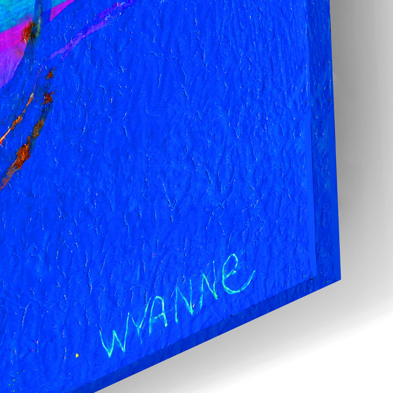 «Double Wags Double Fun» par Wyanne, H 16 po x l 24 po x P 0,2 po