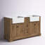 Ensemble de meuble-lavabo double 60 po Pardue-426896451